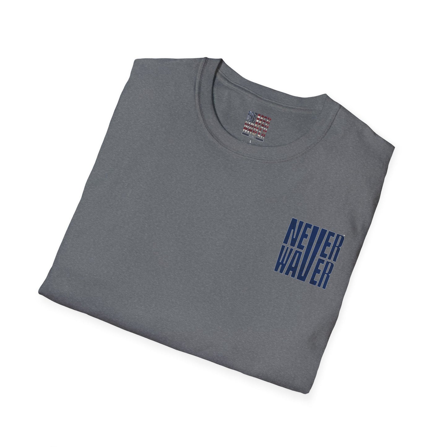 Indianapolis Fans Never Waver Unisex Softstyle T-Shirt - Never Waver