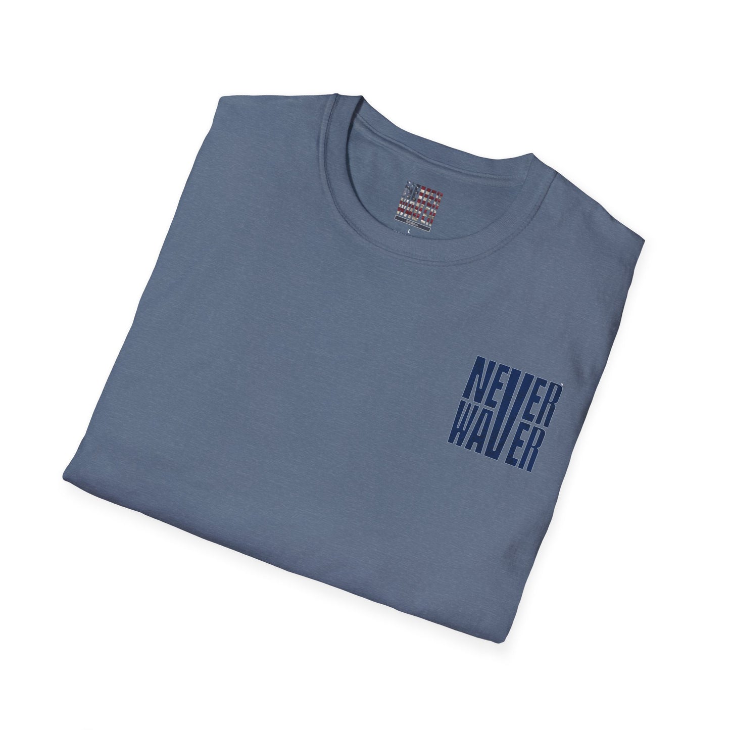 Indianapolis Fans Never Waver Unisex Softstyle T-Shirt - Never Waver