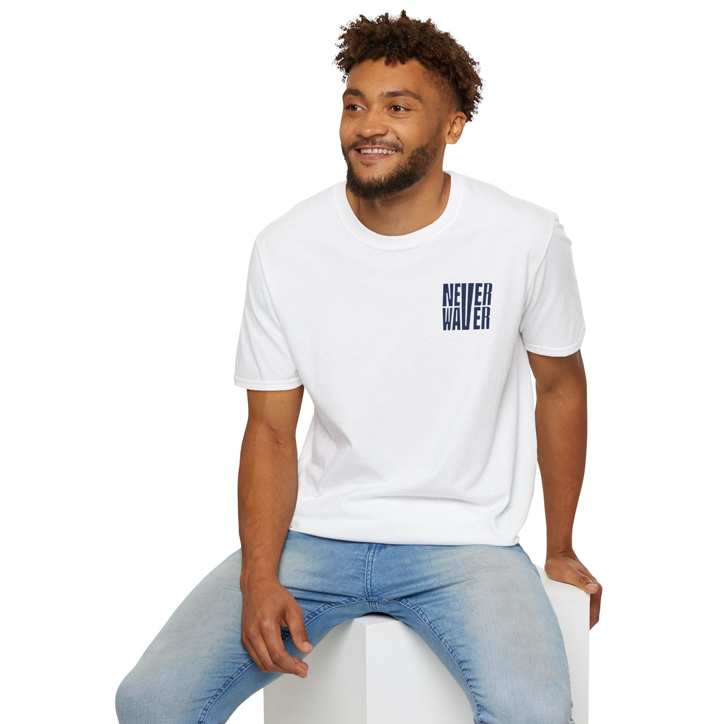 Indianapolis Fans Never Waver Unisex Softstyle T-Shirt - Never Waver