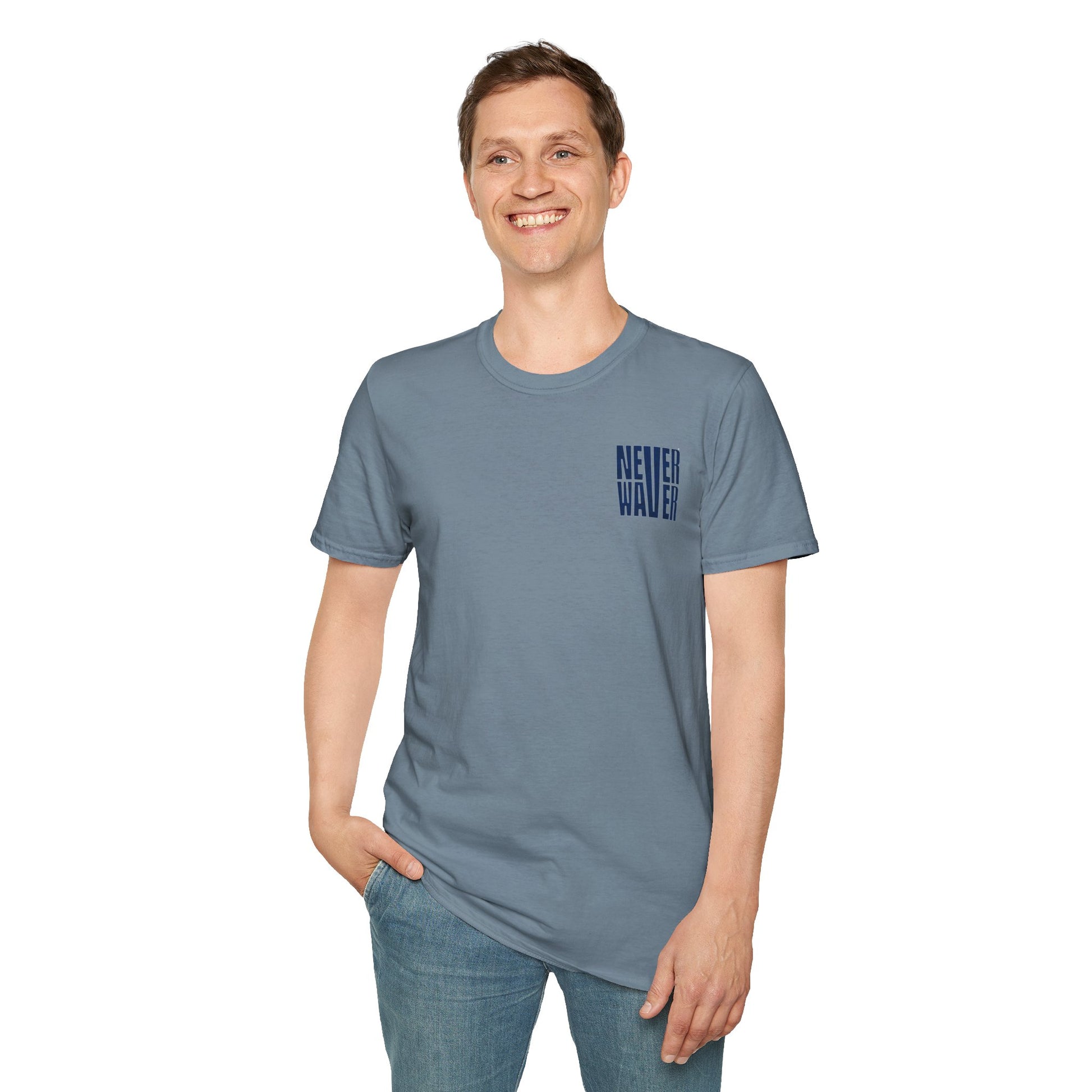 Indianapolis Fans Never Waver Unisex Softstyle T-Shirt - Never Waver