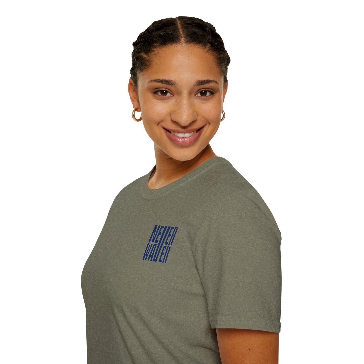 Indianapolis Fans Never Waver Unisex Softstyle T-Shirt - Never Waver