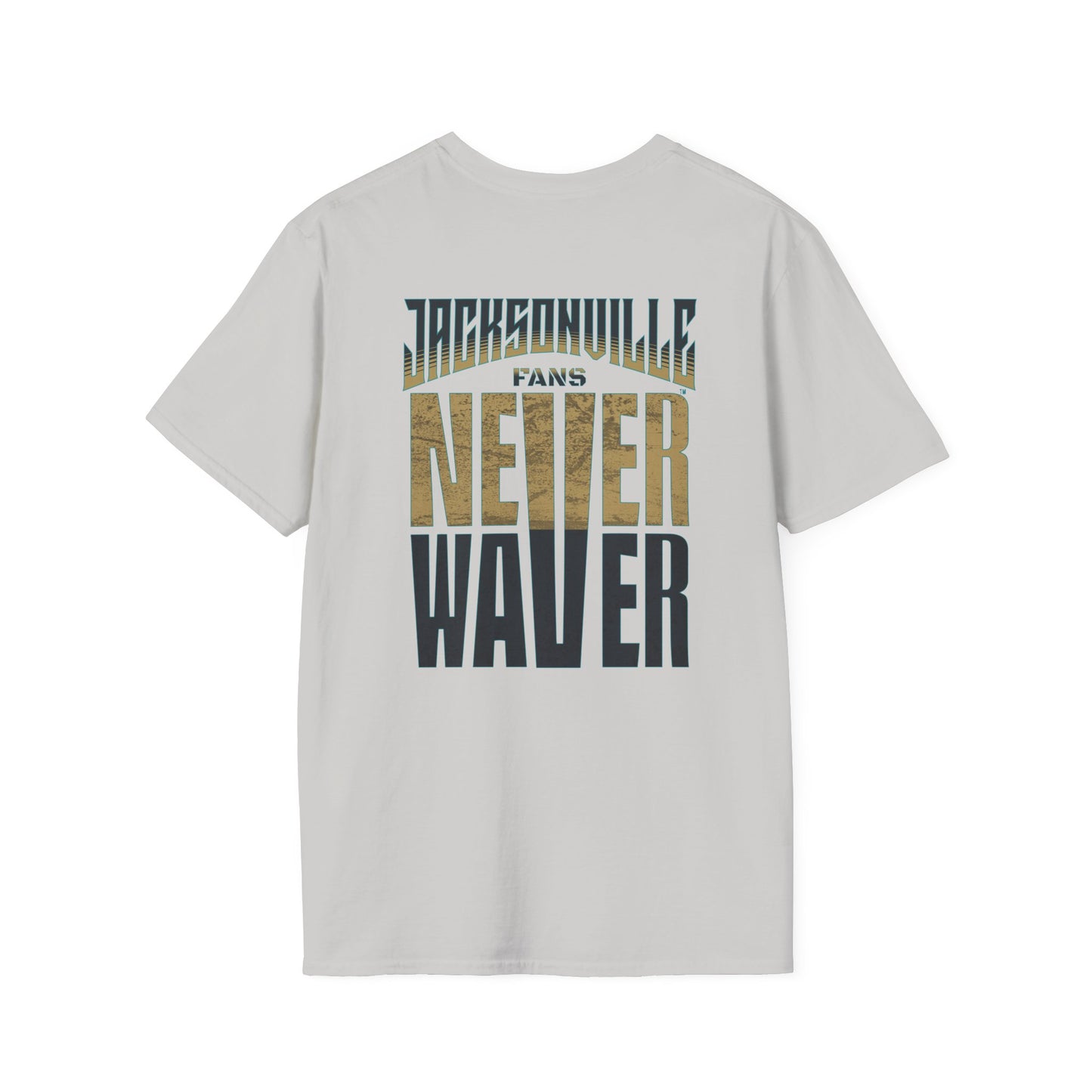 Jacksonville Fans Never Waver Unisex Softstyle T-Shirt - Never Waver