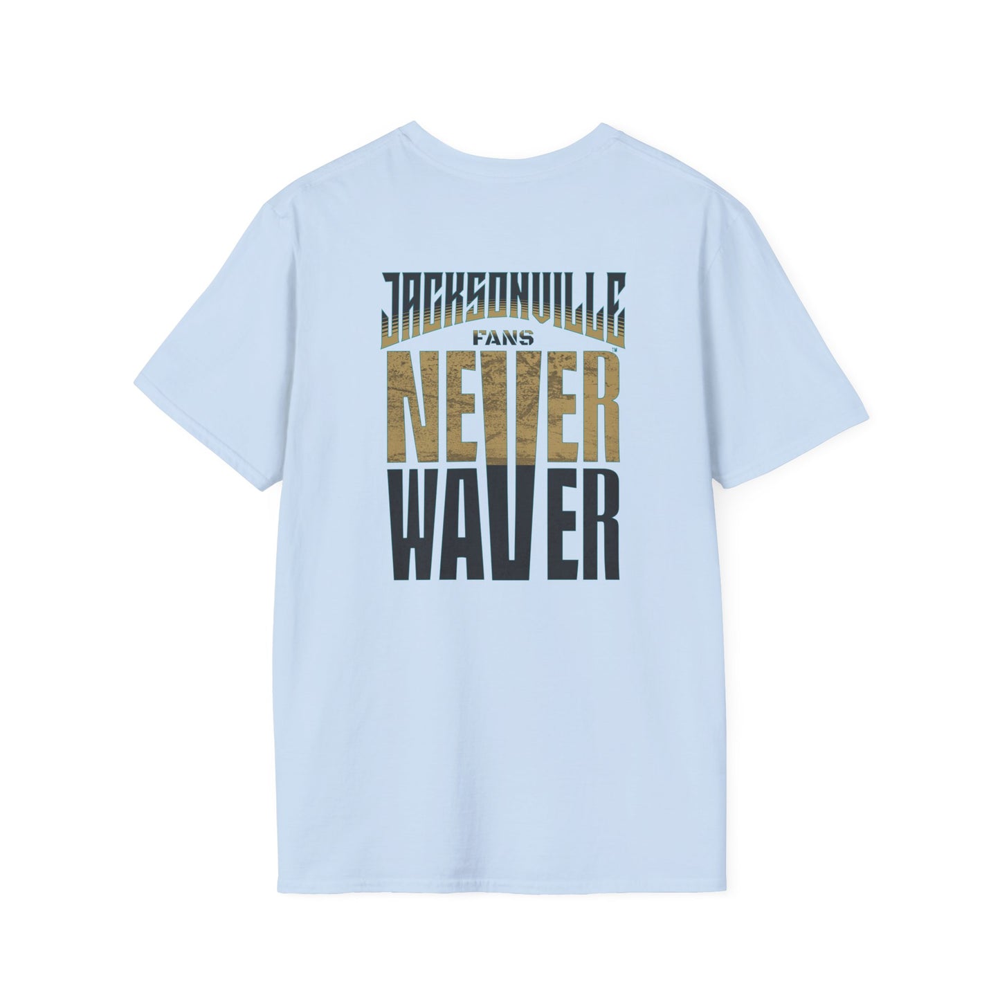 Jacksonville Fans Never Waver Unisex Softstyle T-Shirt - Never Waver