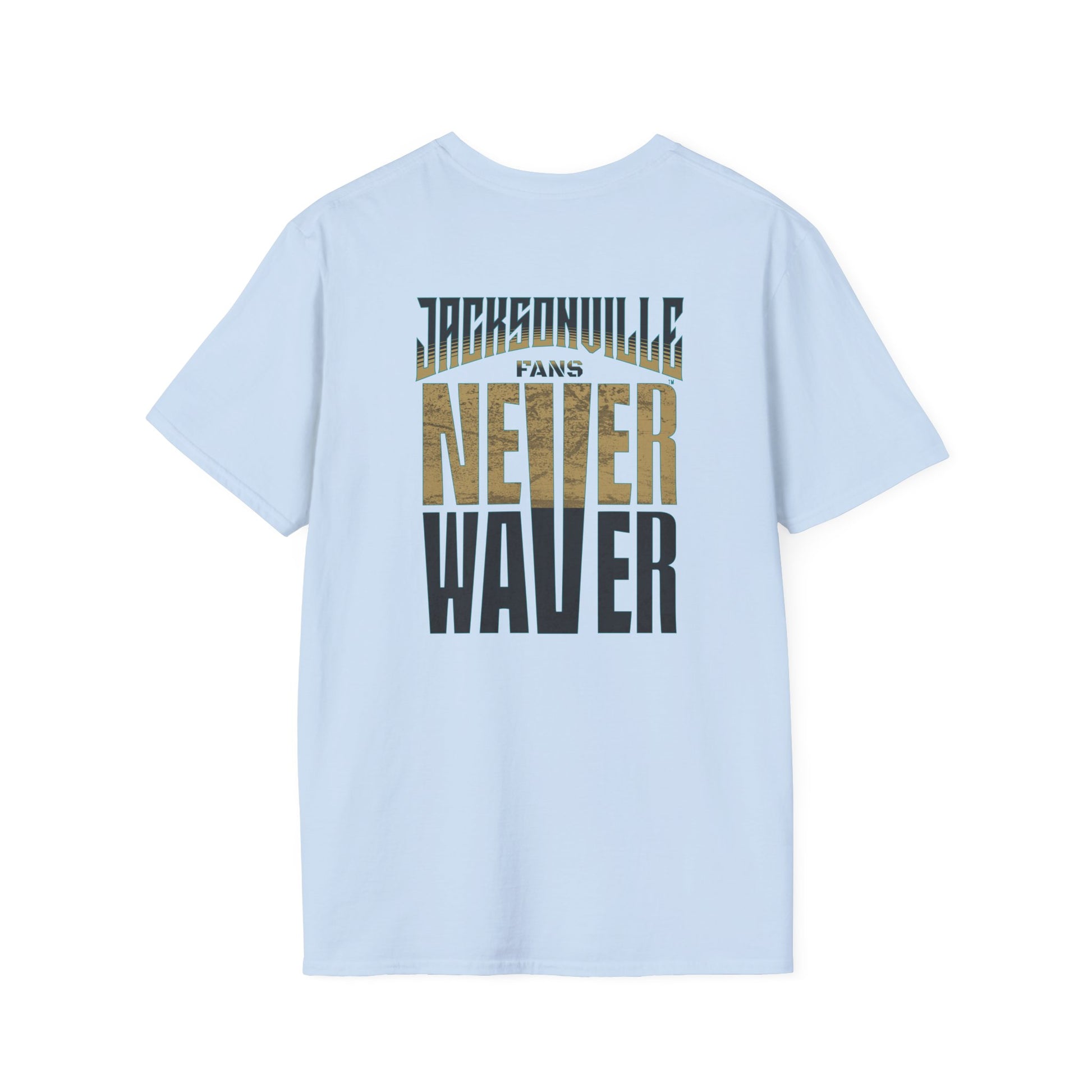 Jacksonville Fans Never Waver Unisex Softstyle T-Shirt - Never Waver