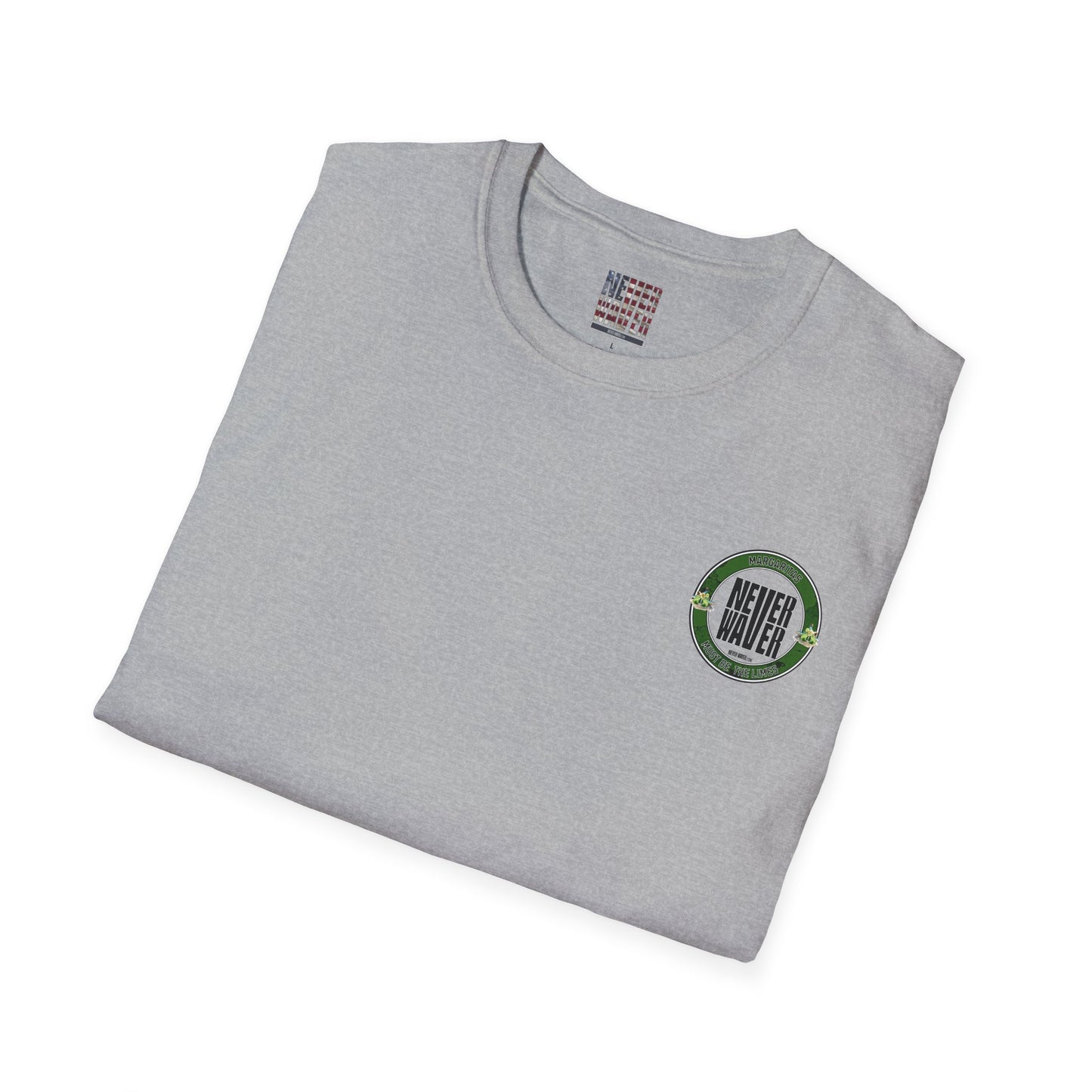 Margaritas Never waver It must be the Limes Unisex Softstyle T-Shirt - Never Waver