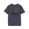Never Waver Always Back Our First Responders Unisex Soft style T-Shirt - Never Waver