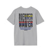 Never Waver Always Back Our First Responders Unisex Soft style T-Shirt - Never Waver