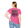 Never Waver Always Back Our First Responders Unisex Soft style T-Shirt - Never Waver