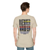 Never Waver Always Back Our First Responders Unisex Soft style T-Shirt - Never Waver