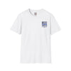 Never Waver Back The Blue  Unisex Softstyle T-Shirt - Never Waver