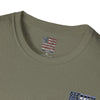 Never Waver Back The Blue  Unisex Softstyle T-Shirt - Never Waver