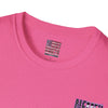 Never Waver Back The Blue  Unisex Softstyle T-Shirt - Never Waver