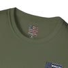 Never Waver Back The Blue  Unisex Softstyle T-Shirt - Never Waver