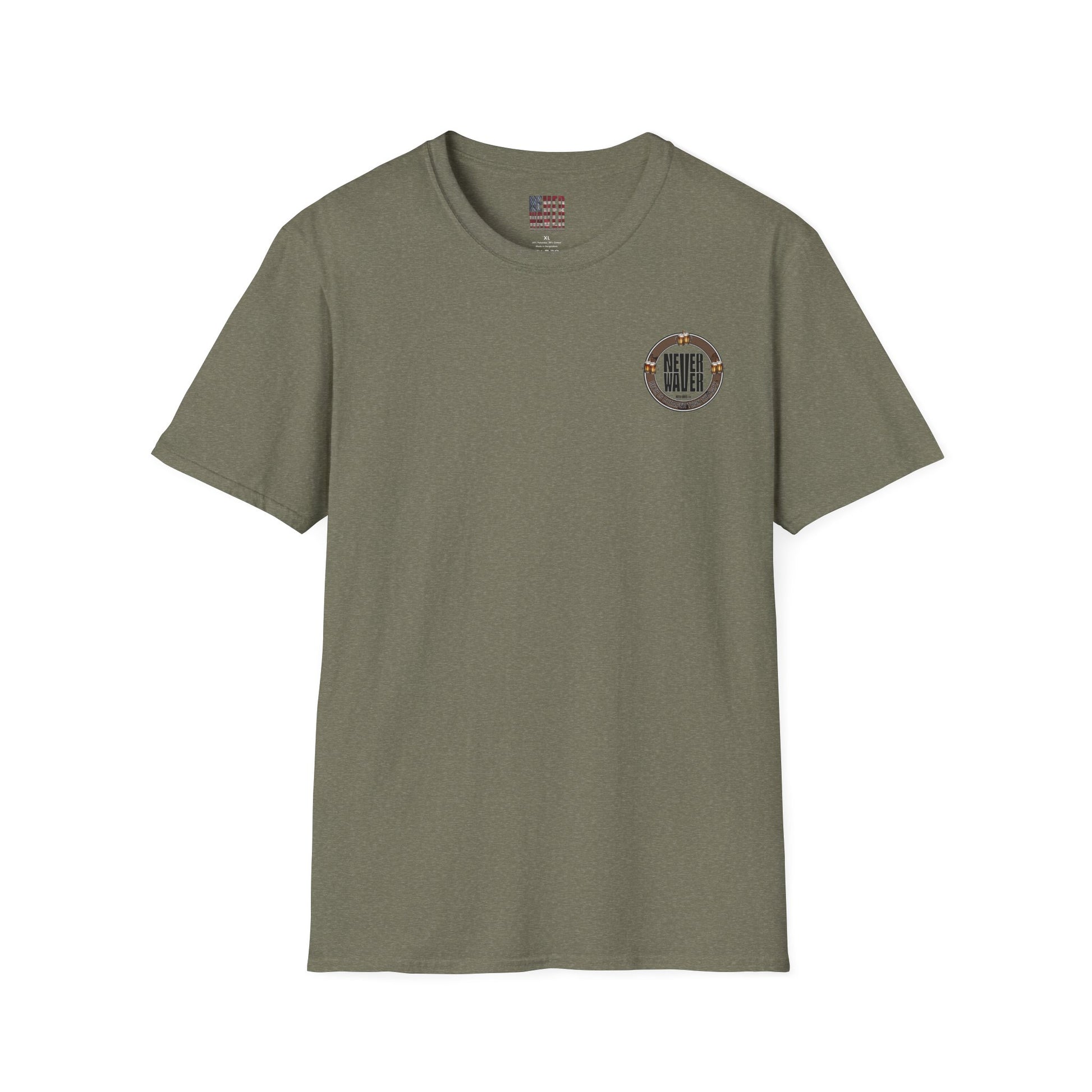 Never Waver Beer Is cheaper Than Therapy  Unisex Soft style T-Shirt - Never Waver