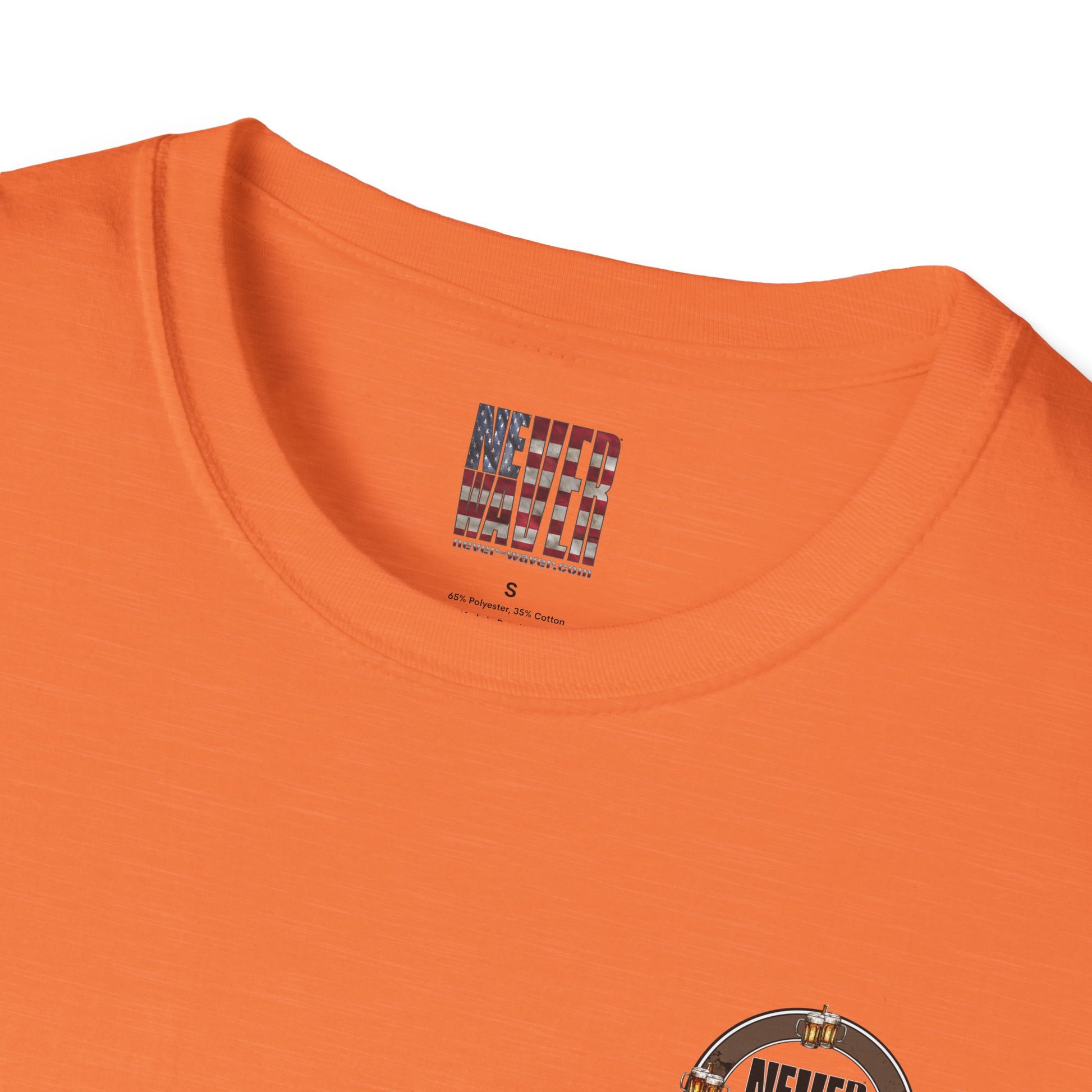 Never Waver Beer Is cheaper Than Therapy  Unisex Soft style T-Shirt - Never Waver
