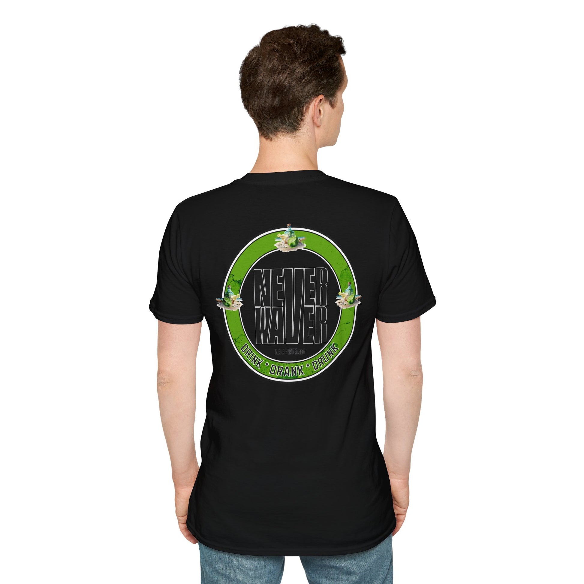 Never Waver Drink Drank Drunk Unisex Soft style T-Shirt - Never Waver