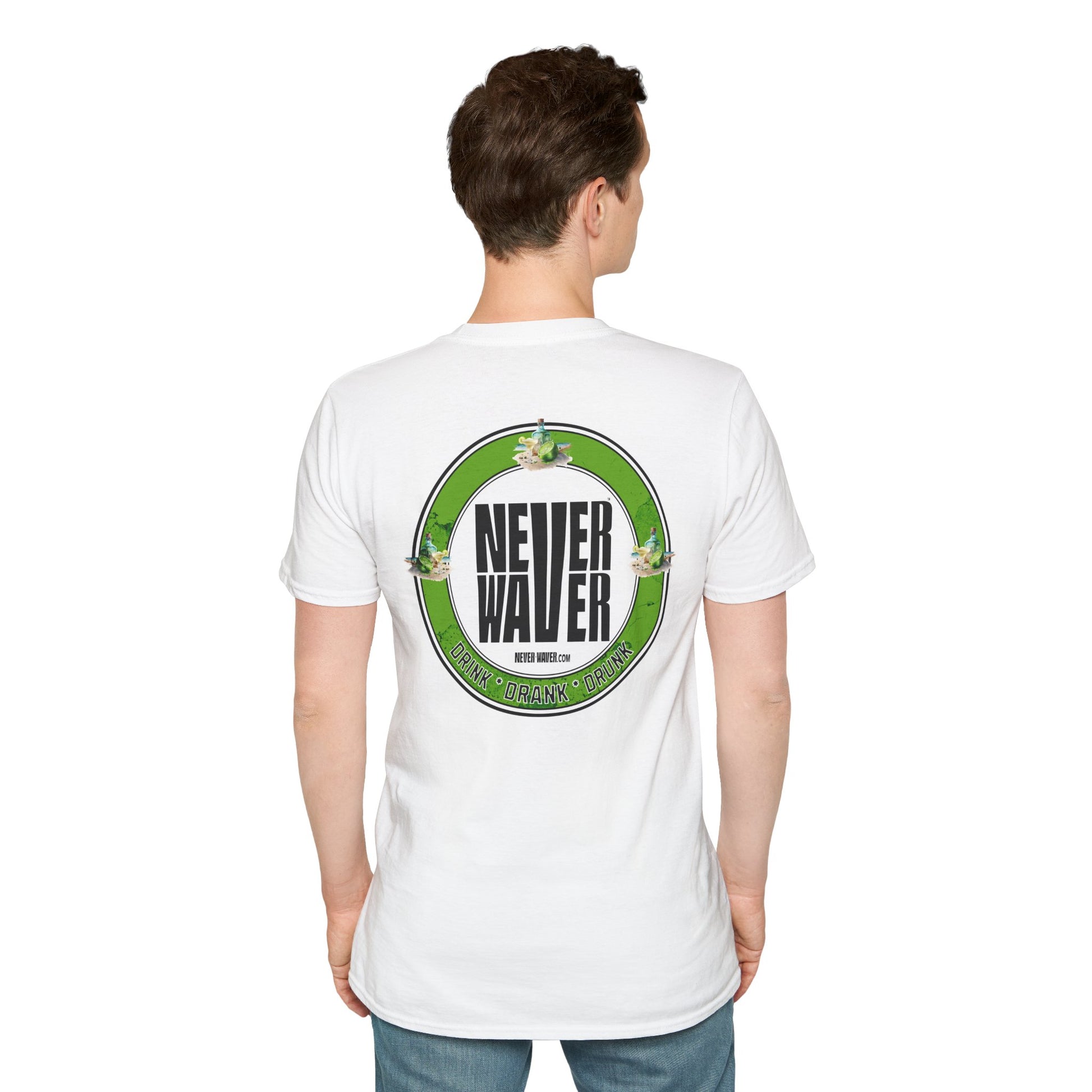 Never Waver Drink Drank Drunk Unisex Soft style T-Shirt - Never Waver
