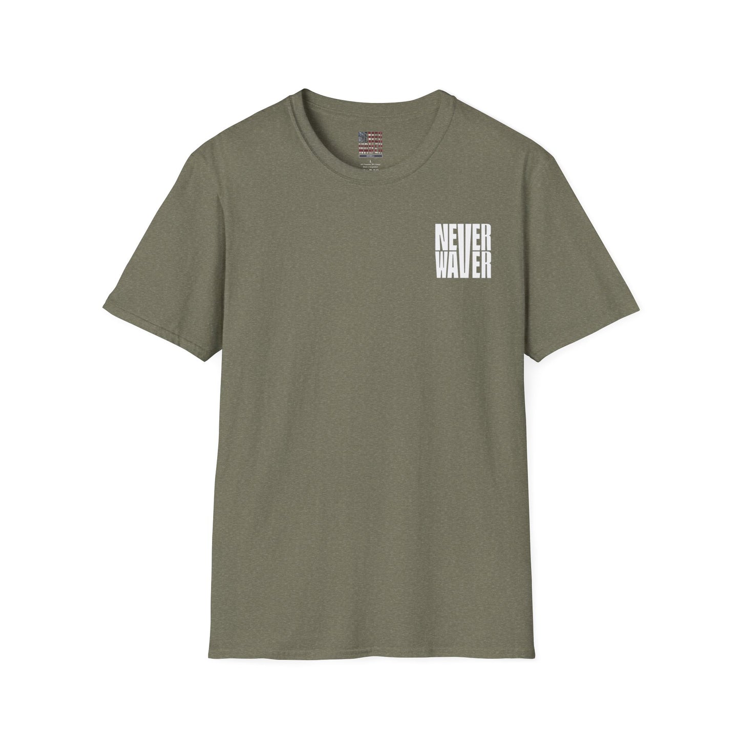 Never Waver Skate or Die Unisex Softstyle T-Shirt - Never Waver