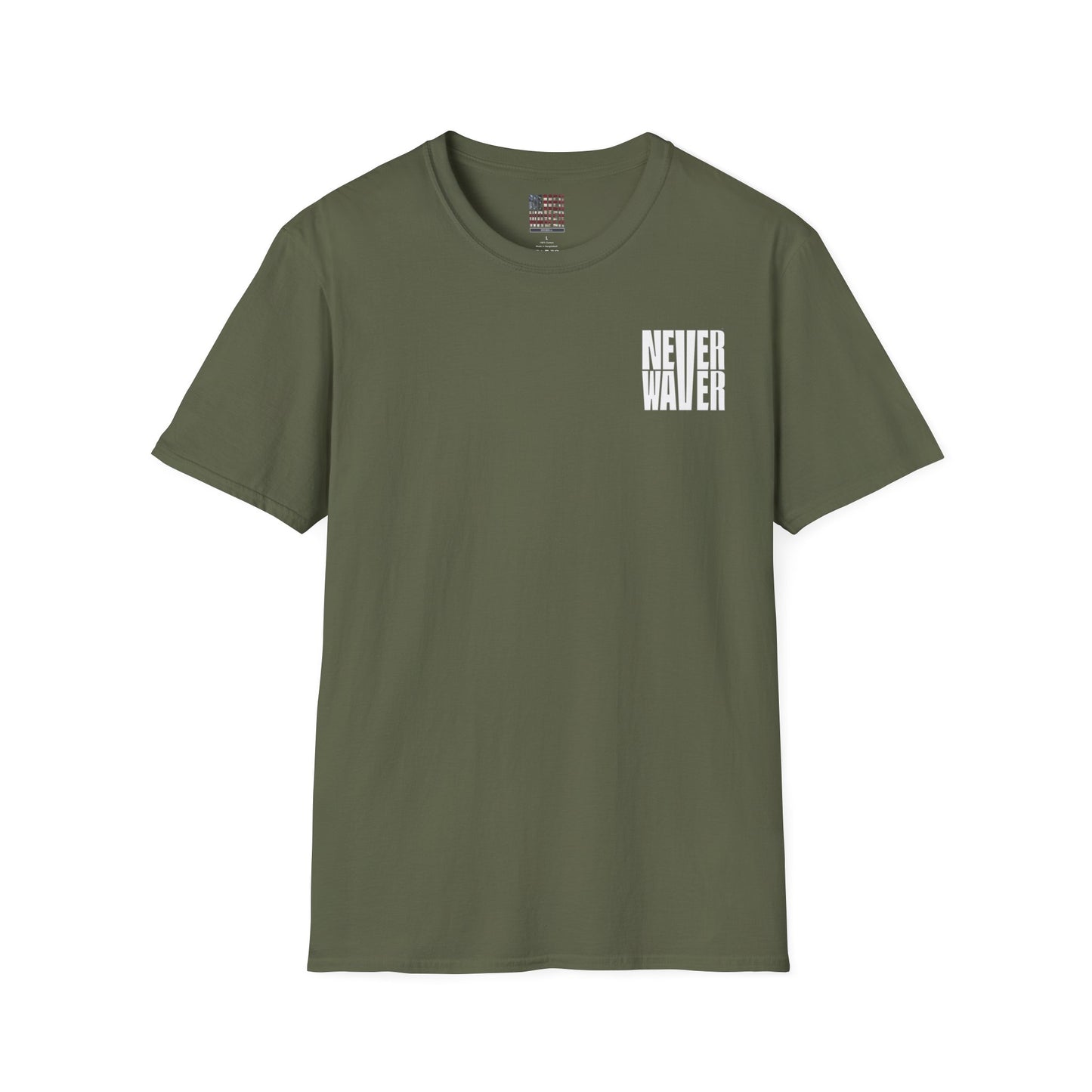 Never Waver Skate or Die Unisex Softstyle T-Shirt - Never Waver