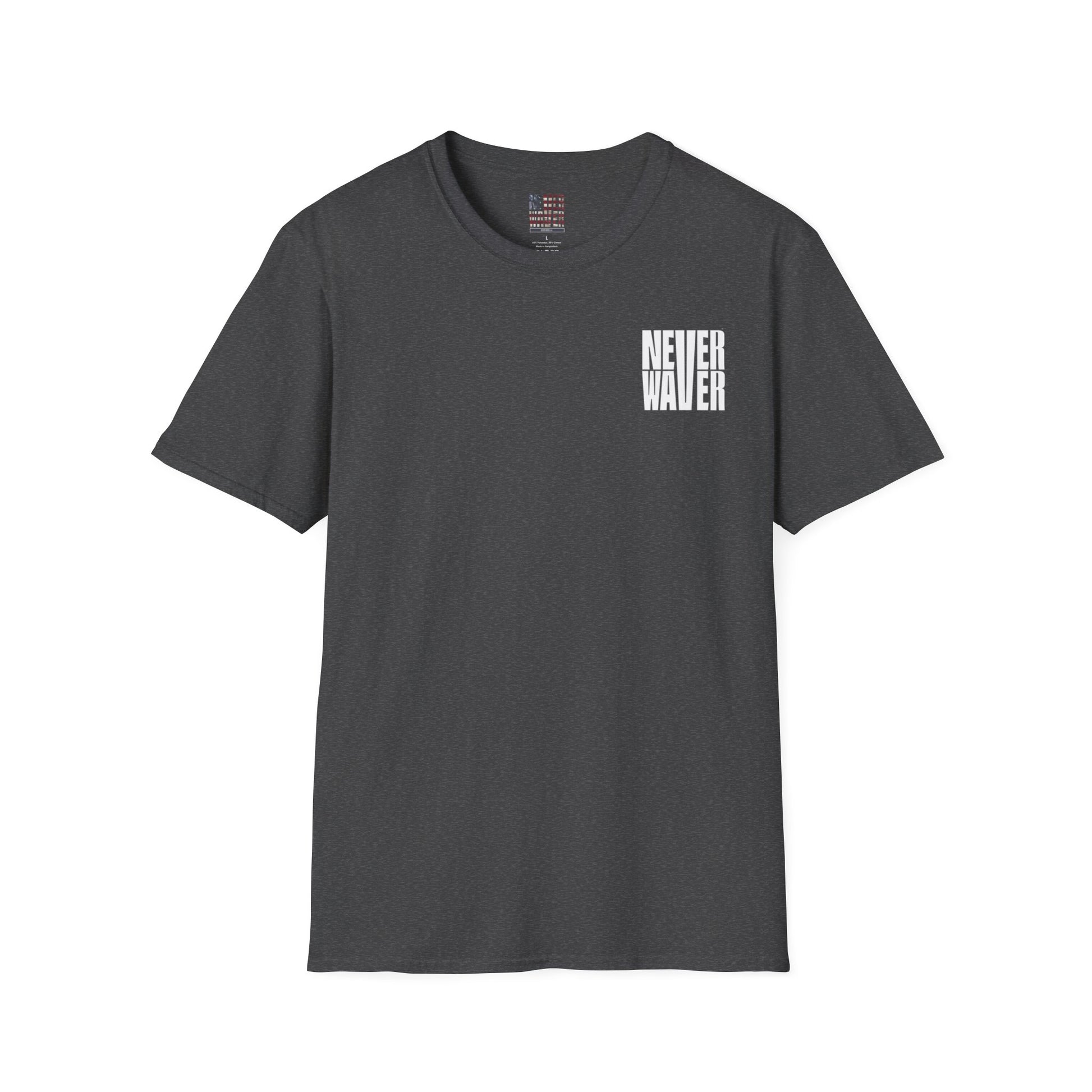 Never Waver Skate or Die Unisex Softstyle T-Shirt - Never Waver