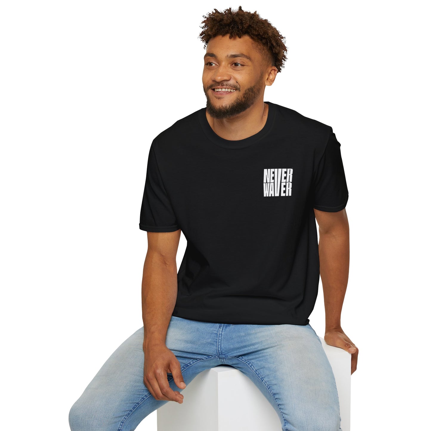Never Waver Skate or Die Unisex Softstyle T-Shirt - Never Waver
