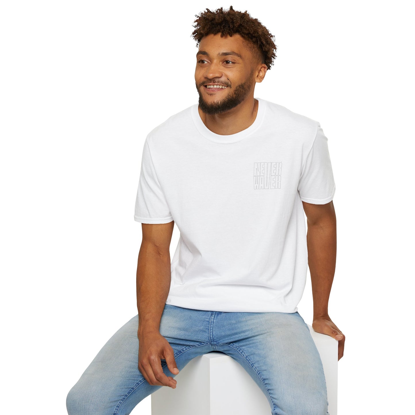 Never Waver Skate or Die Unisex Softstyle T-Shirt - Never Waver
