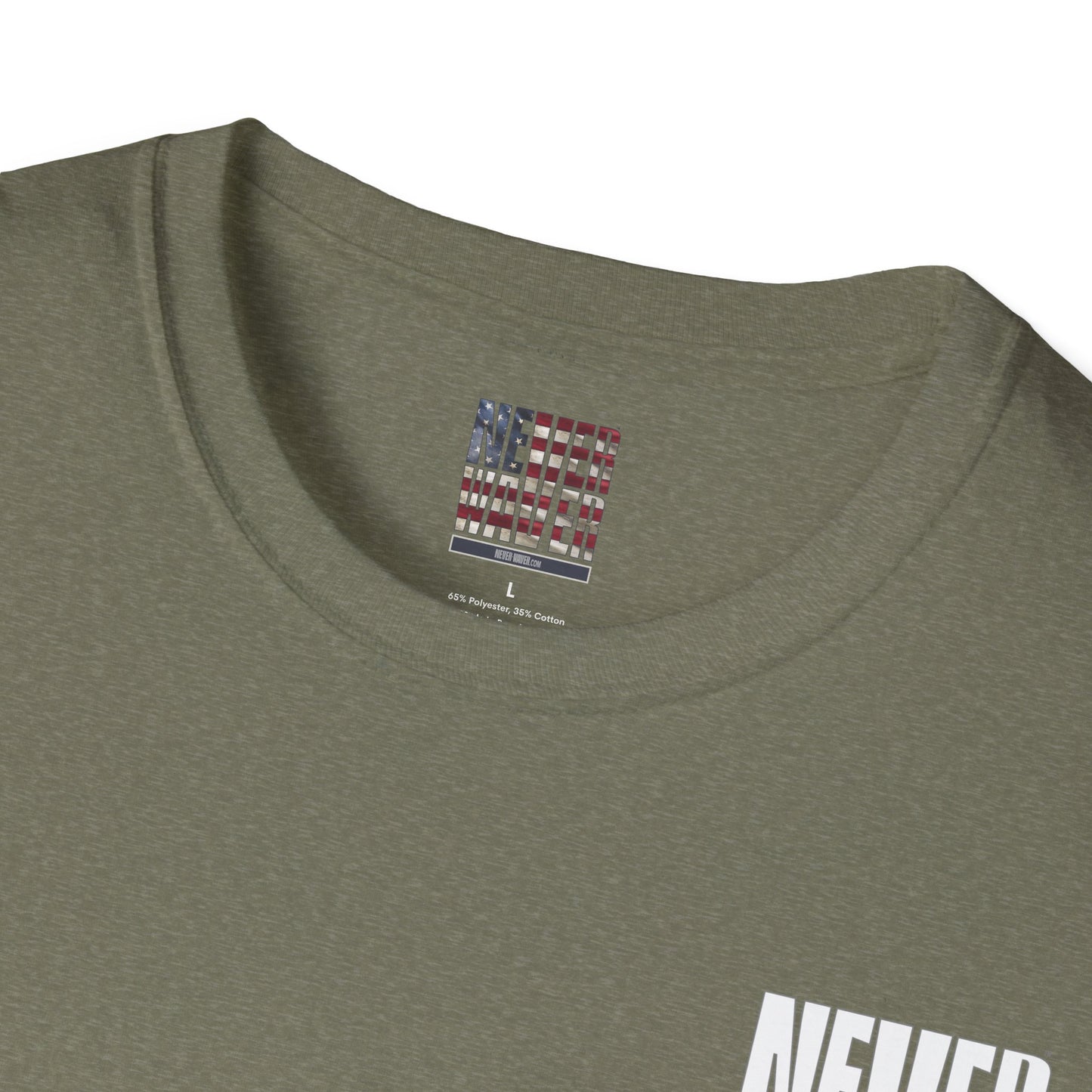 Never Waver Skate or Die Unisex Softstyle T-Shirt - Never Waver