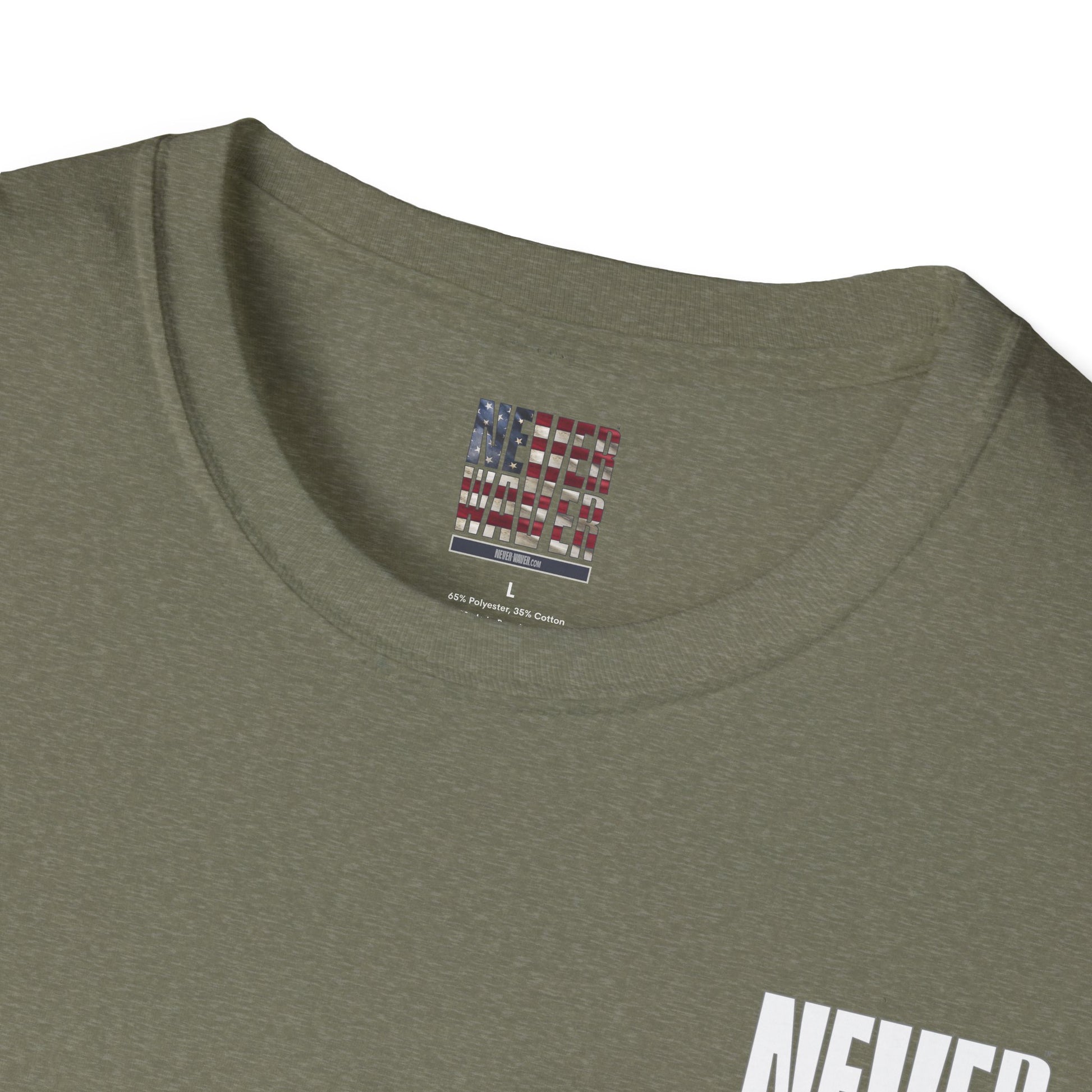 Never Waver Skate or Die Unisex Softstyle T-Shirt - Never Waver
