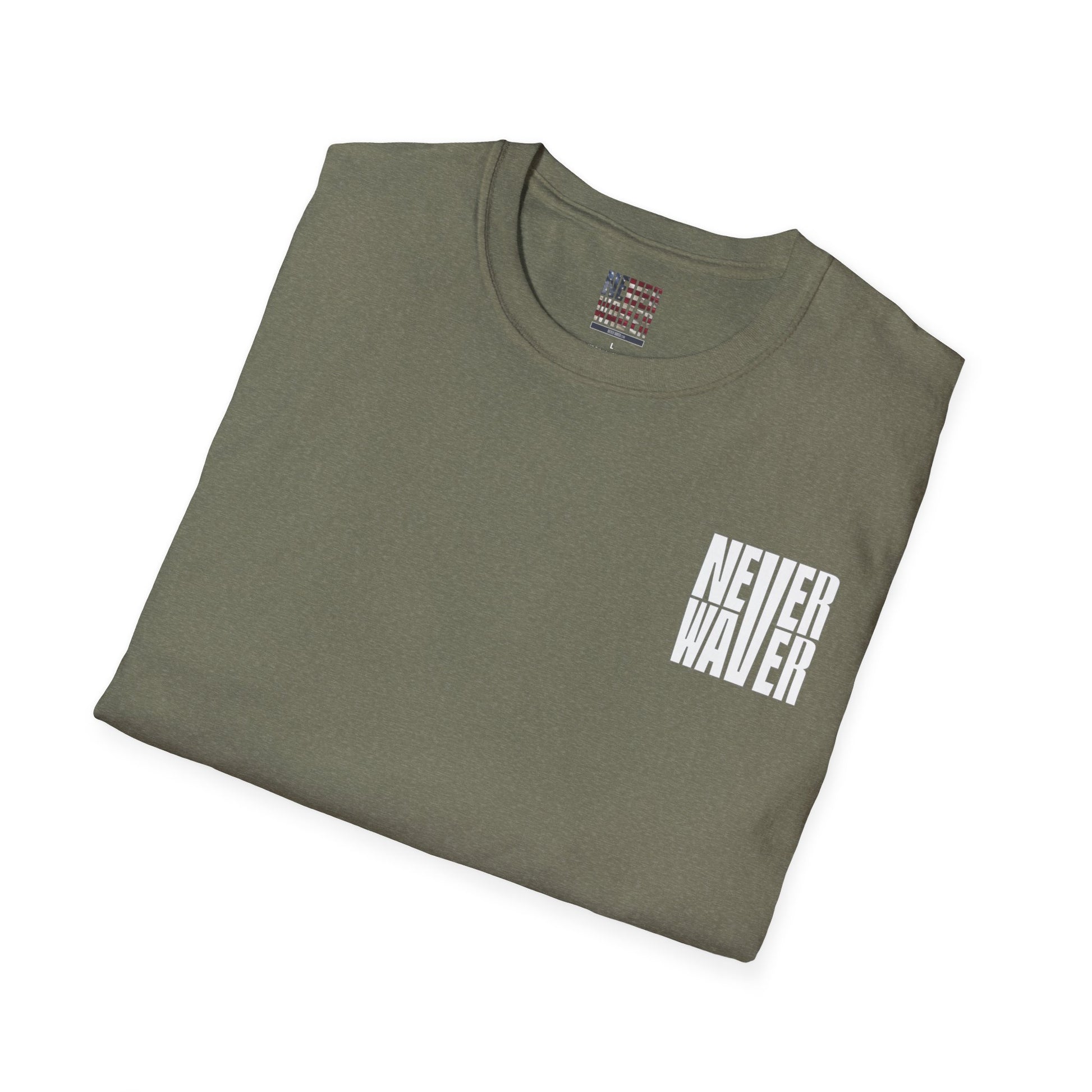 Never Waver Skate or Die Unisex Softstyle T-Shirt - Never Waver