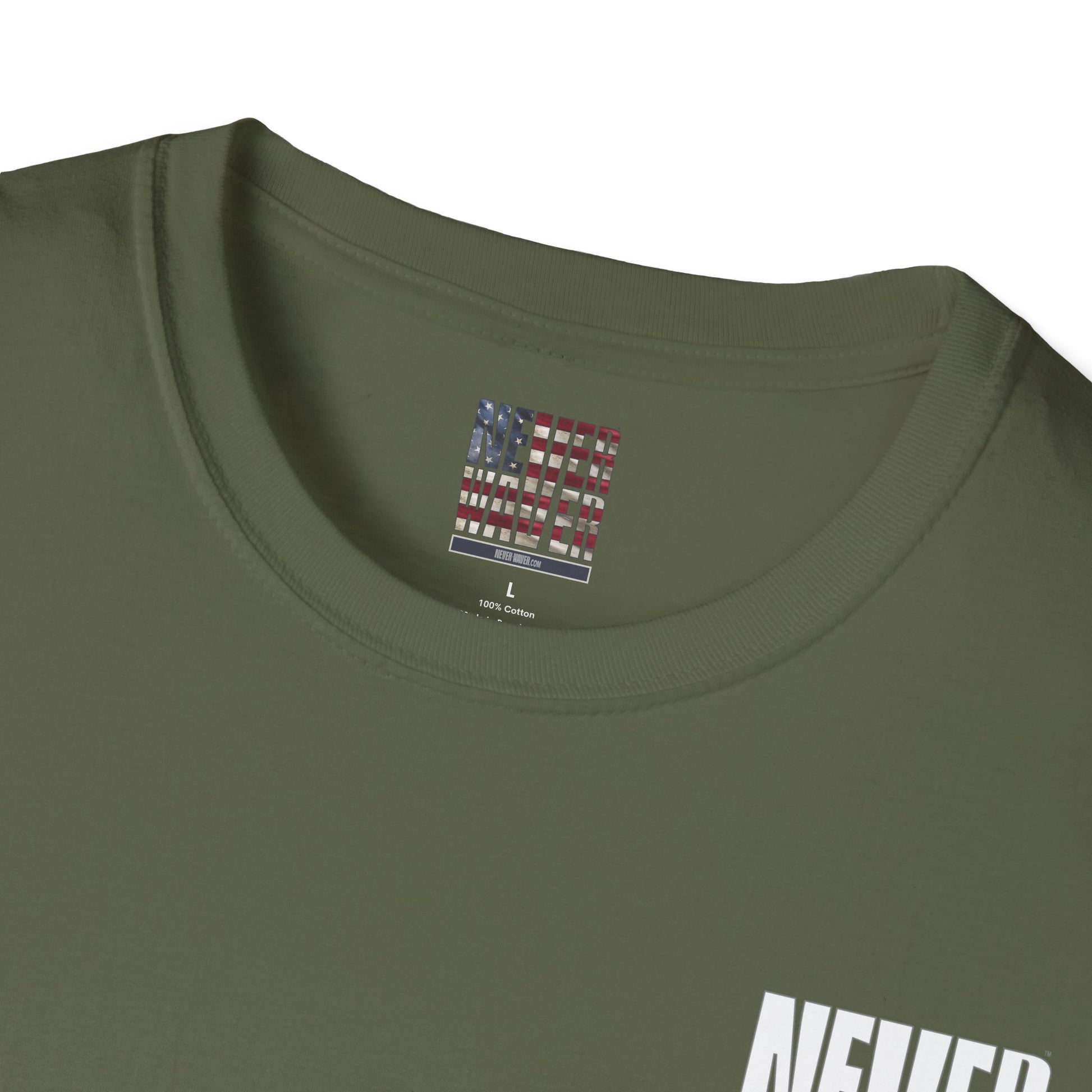 Never Waver Skate or Die Unisex Softstyle T-Shirt - Never Waver