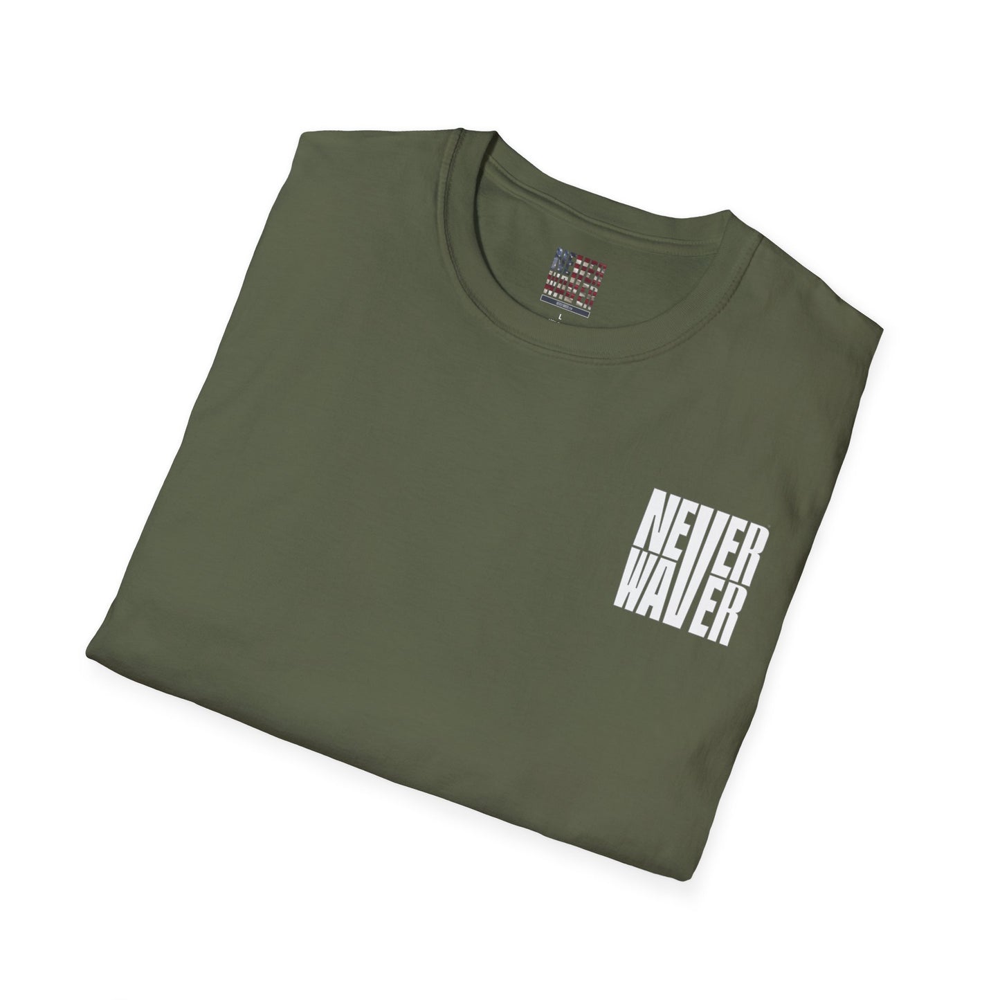 Never Waver Skate or Die Unisex Softstyle T-Shirt - Never Waver