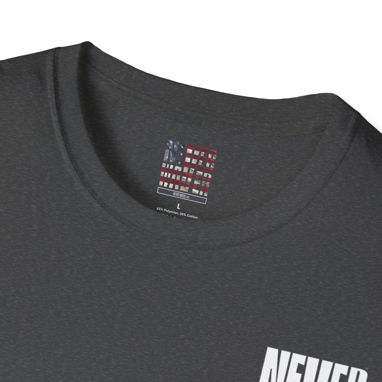 Never Waver Skate or Die Unisex Softstyle T-Shirt - Never Waver