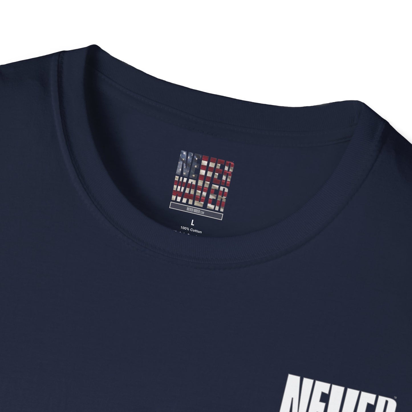 Never Waver Skate or Die Unisex Softstyle T-Shirt - Never Waver