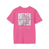 Never Waver Skate or Die Unisex Softstyle T-Shirt - Never Waver
