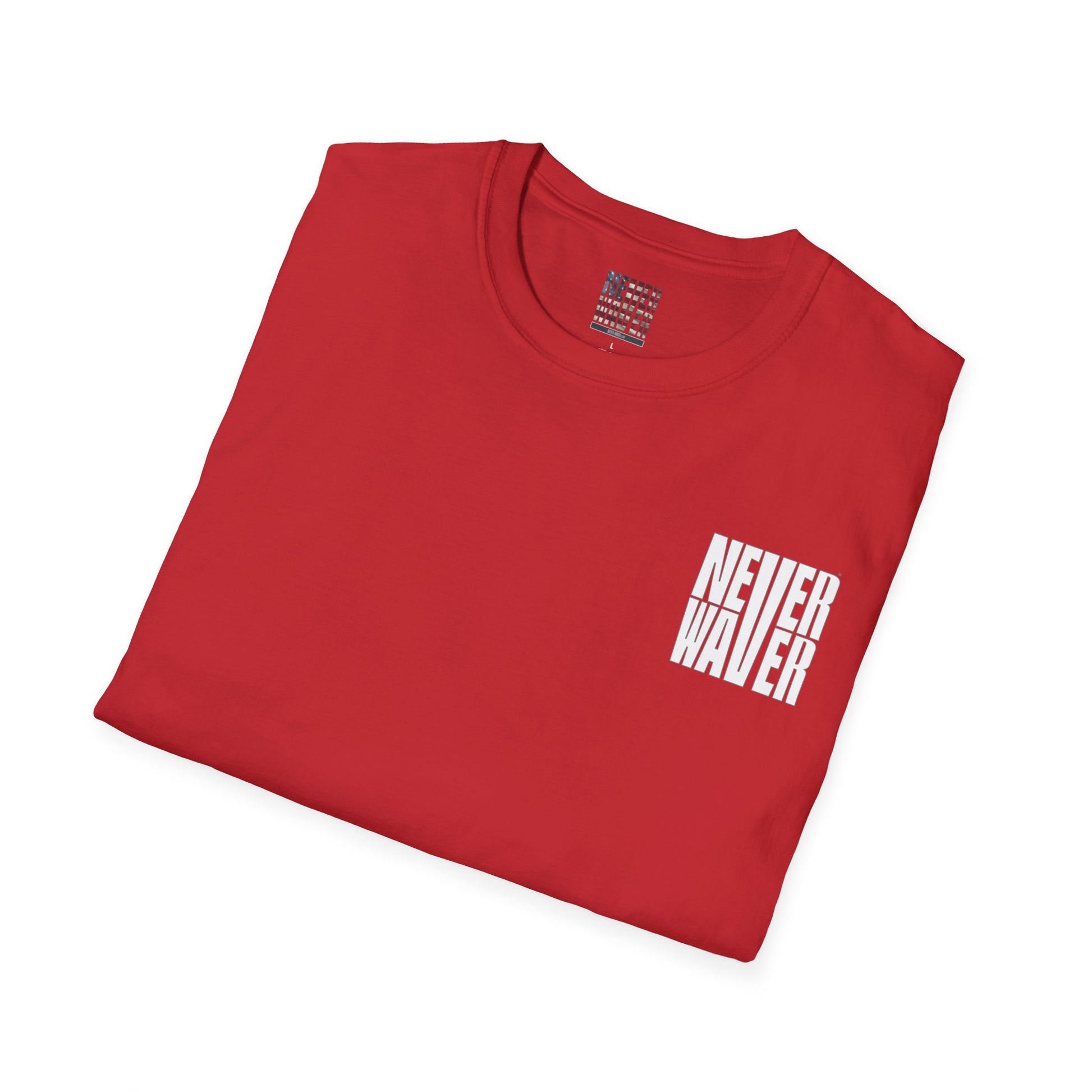 Never Waver Skate or Die Unisex Softstyle T-Shirt - Never Waver
