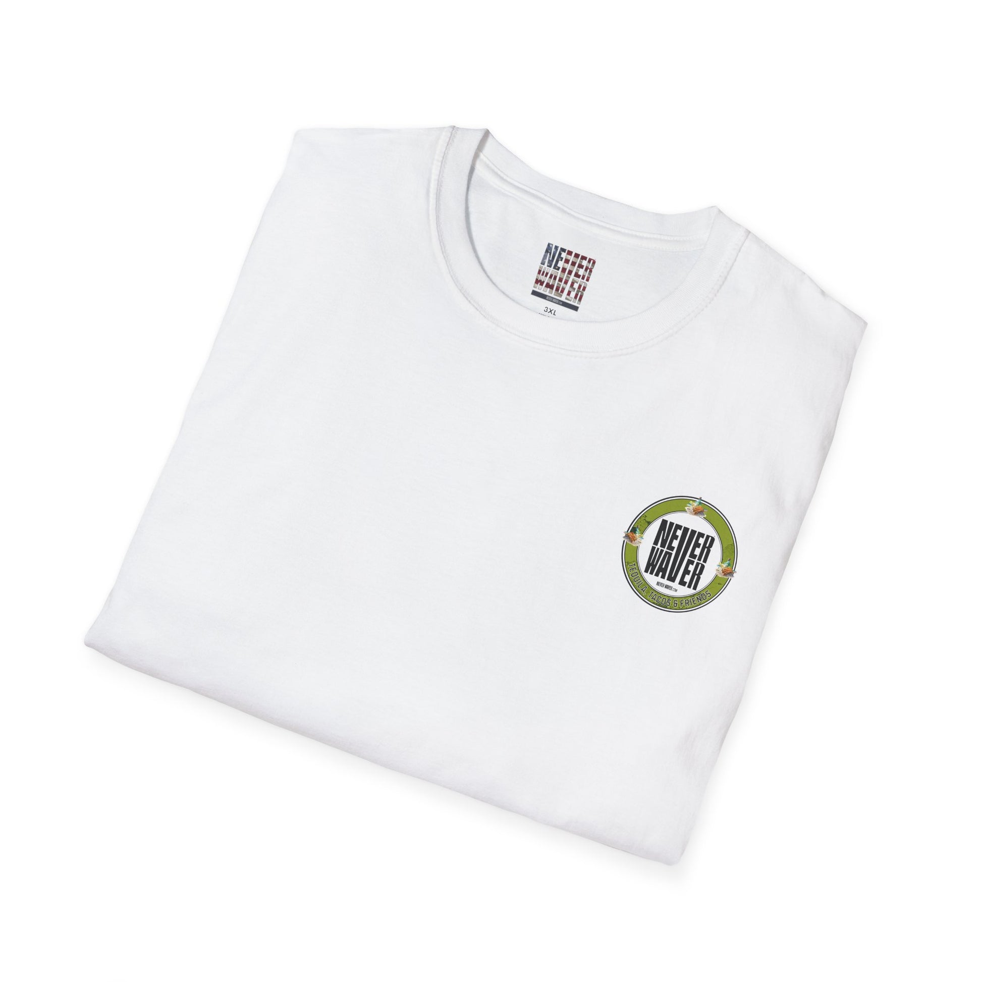Never Waver Tequila, Tacos, And Friends Unisex Soft style T-Shirt - Never Waver