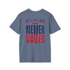 New England Fans Never Waver Unisex Softstyle T-Shirt - Never Waver