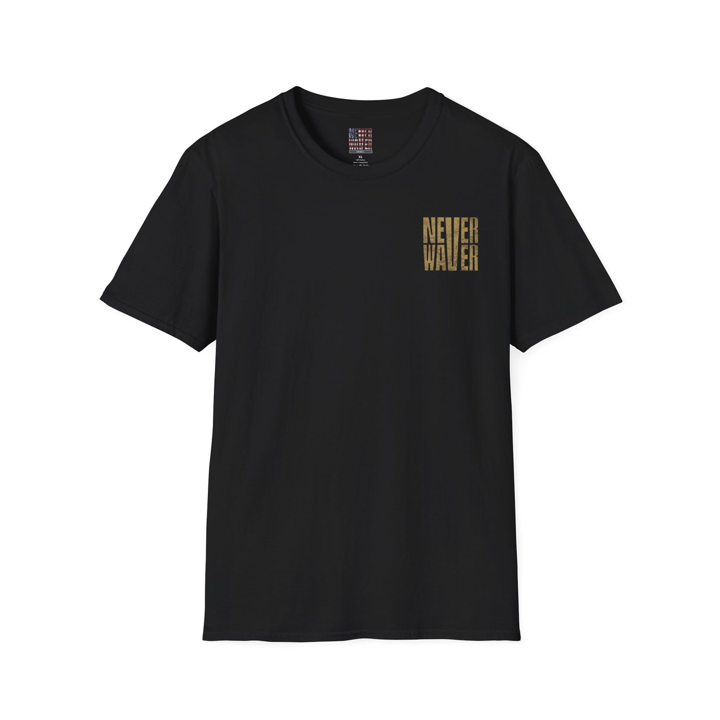 New Orleans Fans Never Waver Unisex Softstyle T-Shirt - Never Waver