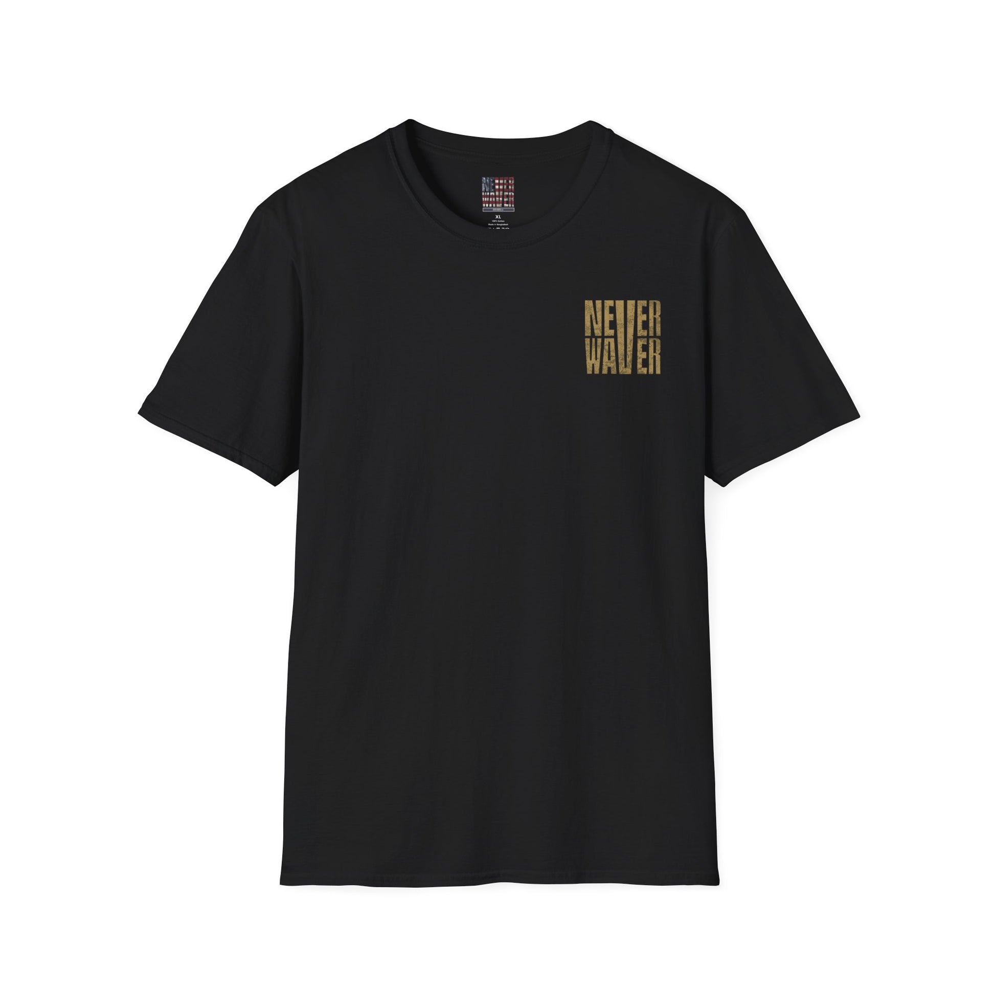 New Orleans Fans Never Waver Unisex Softstyle T-Shirt - Never Waver