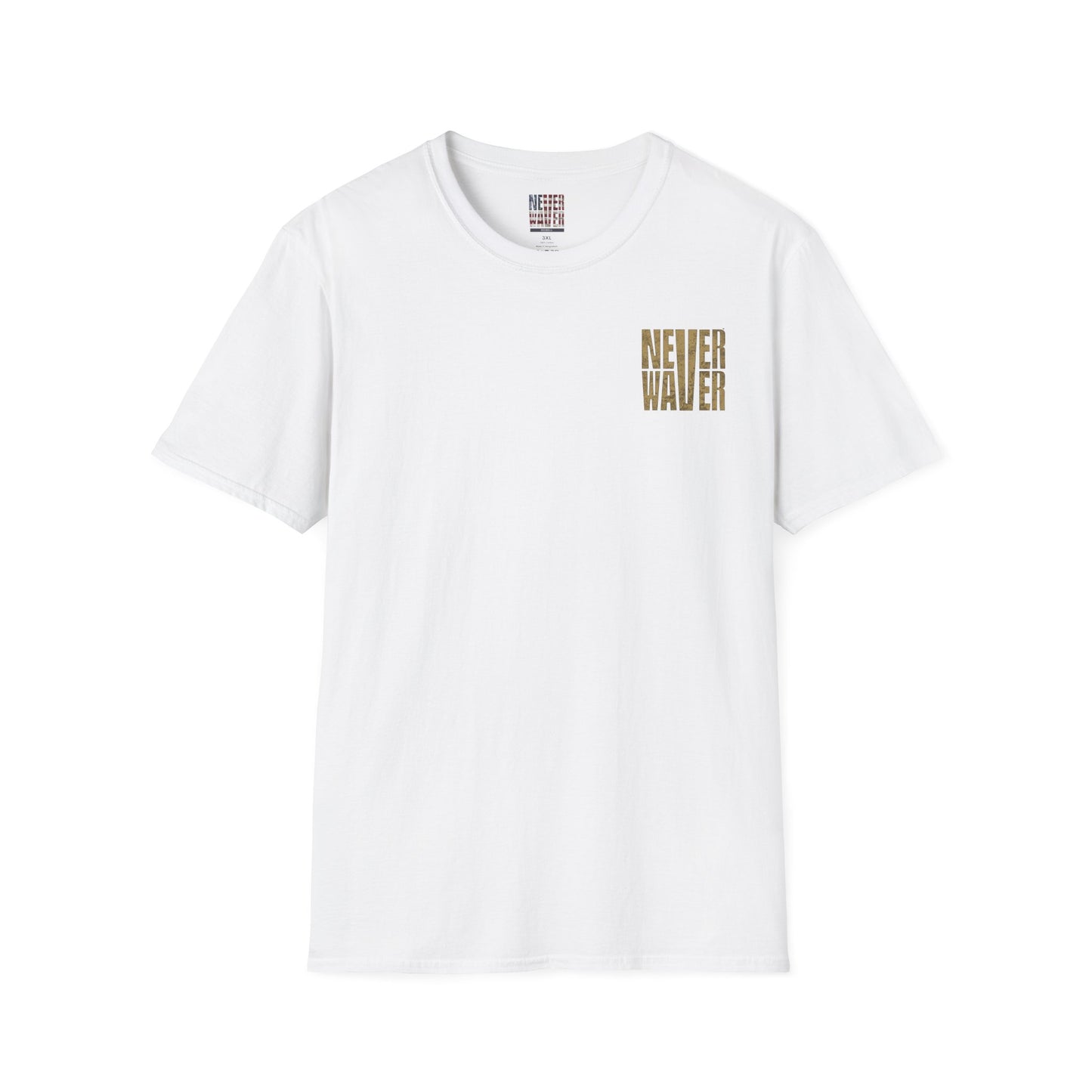 New Orleans Fans Never Waver Unisex Softstyle T-Shirt - Never Waver