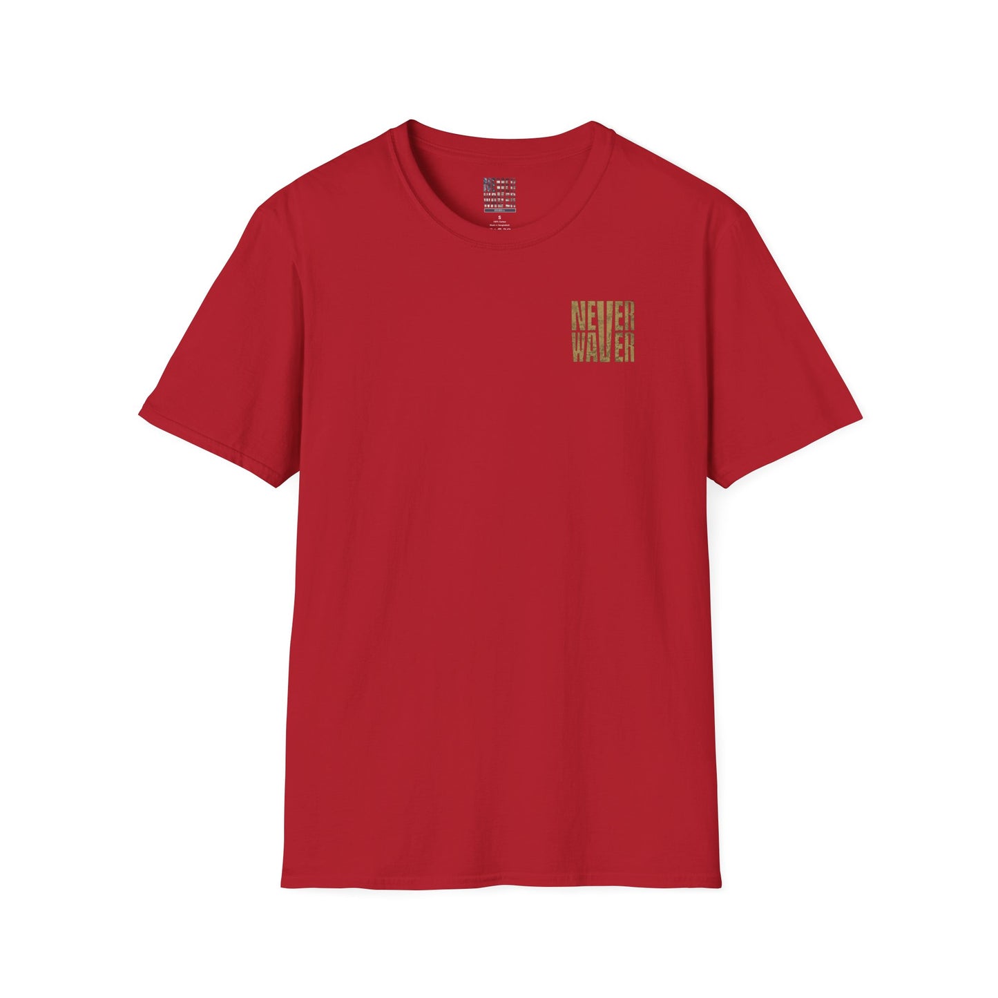 New Orleans Fans Never Waver Unisex Softstyle T-Shirt - Never Waver