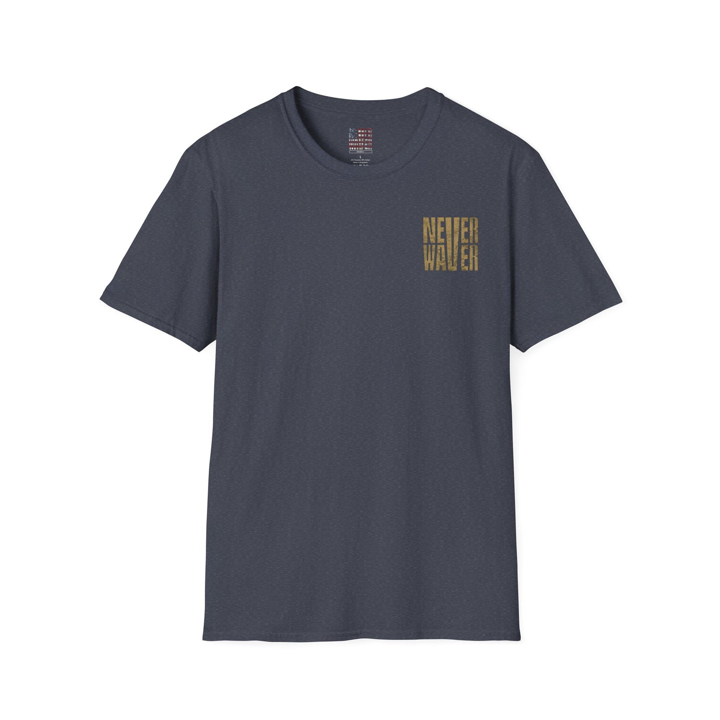 New Orleans Fans Never Waver Unisex Softstyle T-Shirt - Never Waver