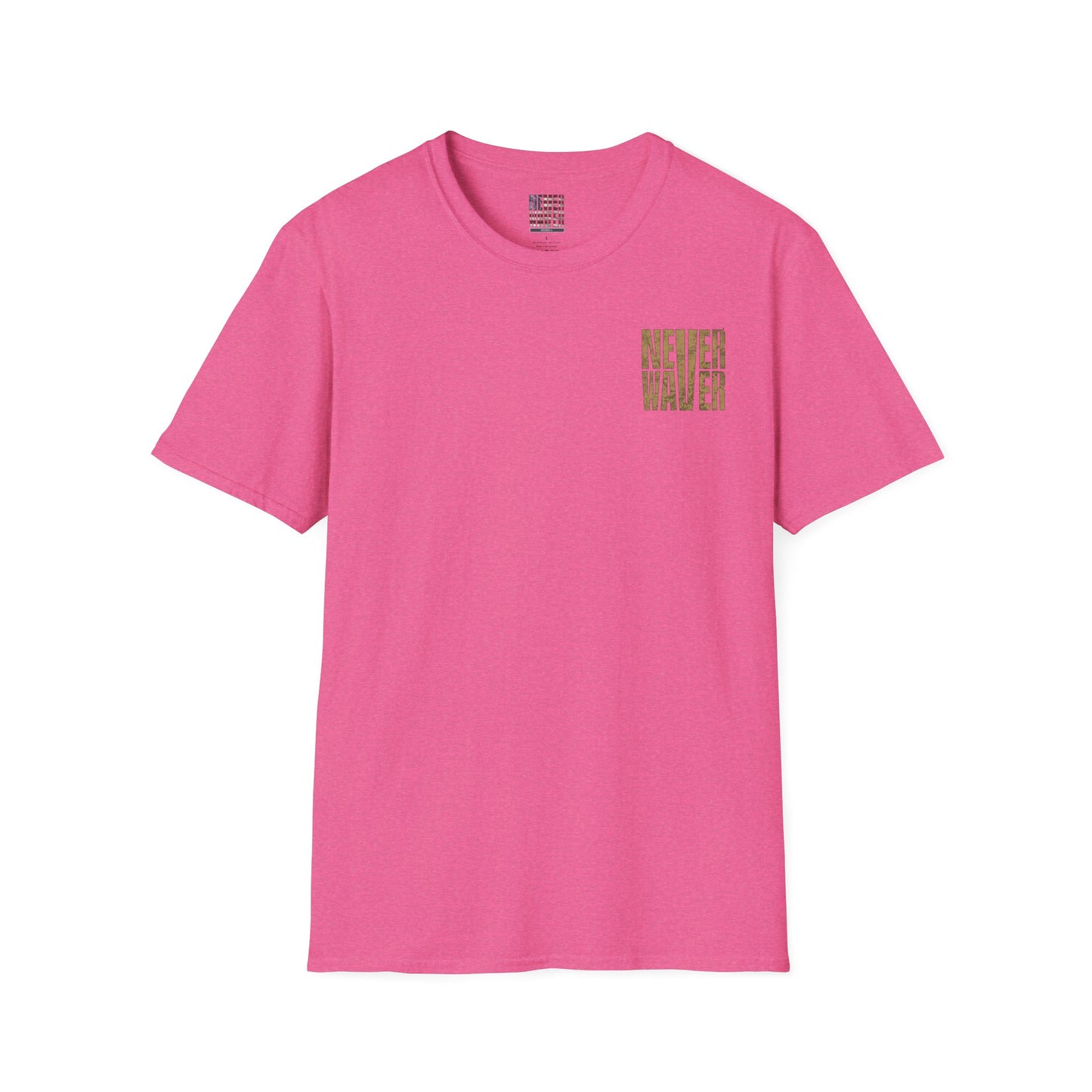 New Orleans Fans Never Waver Unisex Softstyle T-Shirt - Never Waver