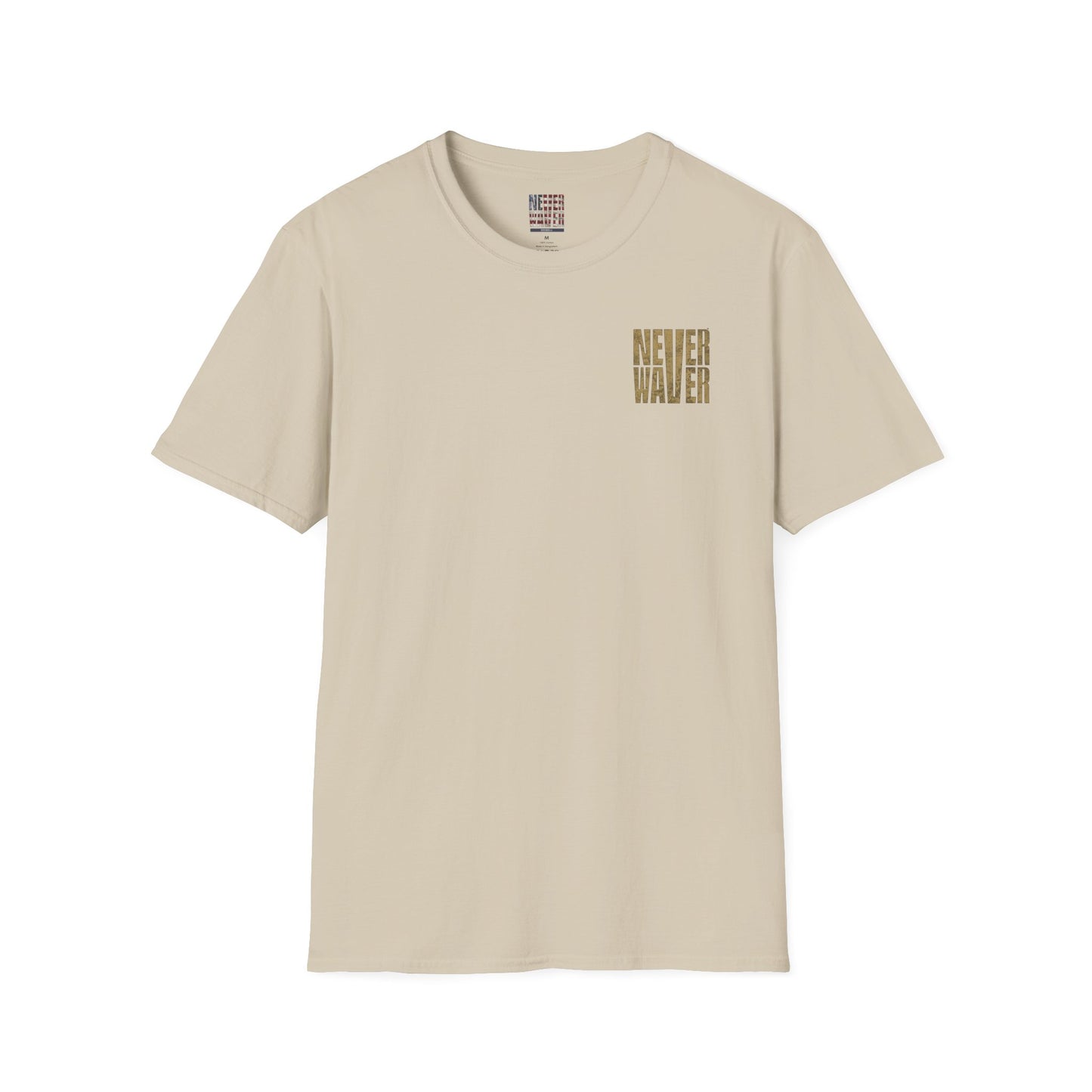 New Orleans Fans Never Waver Unisex Softstyle T-Shirt - Never Waver