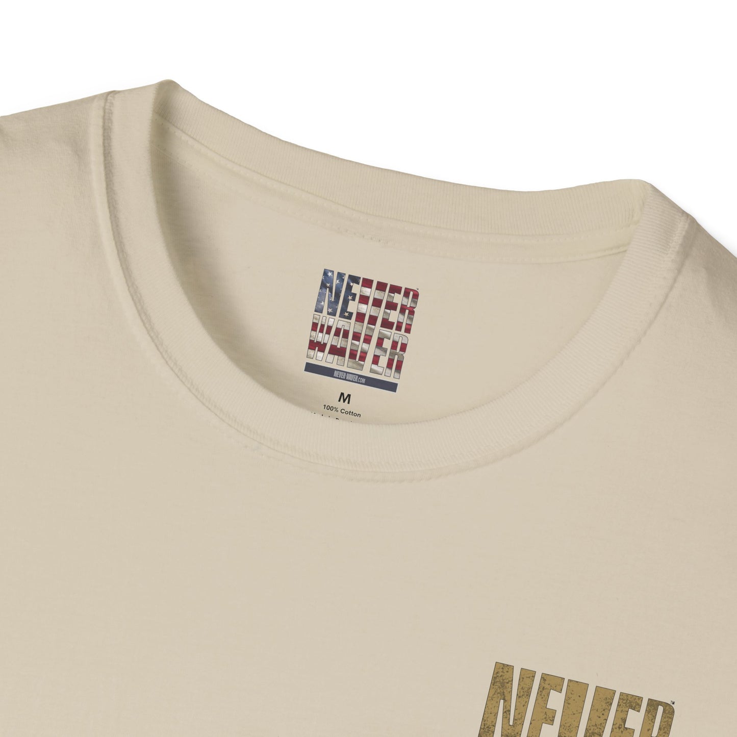 New Orleans Fans Never Waver Unisex Softstyle T-Shirt - Never Waver