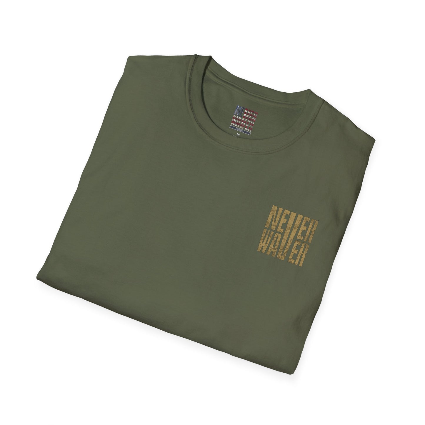 New Orleans Fans Never Waver Unisex Softstyle T-Shirt - Never Waver