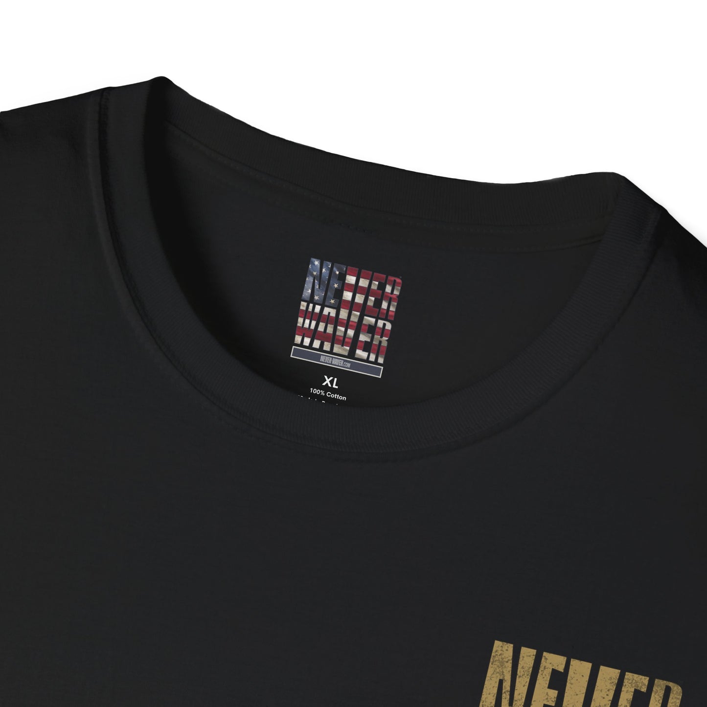 New Orleans Fans Never Waver Unisex Softstyle T-Shirt - Never Waver