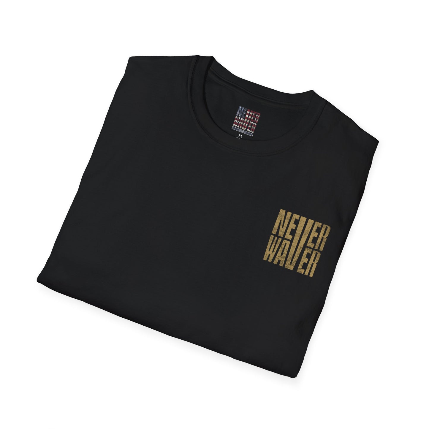 New Orleans Fans Never Waver Unisex Softstyle T-Shirt - Never Waver