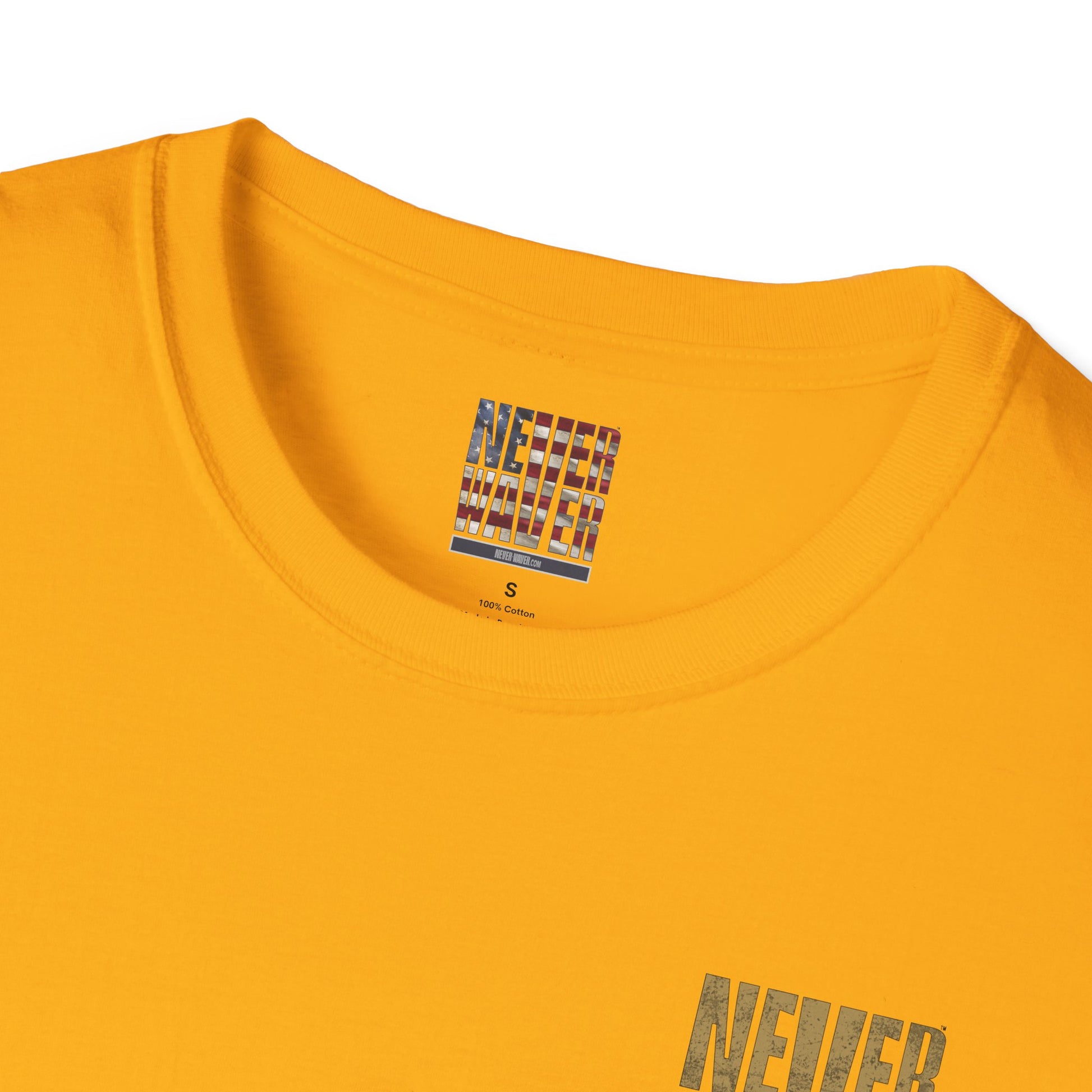 New Orleans Fans Never Waver Unisex Softstyle T-Shirt - Never Waver