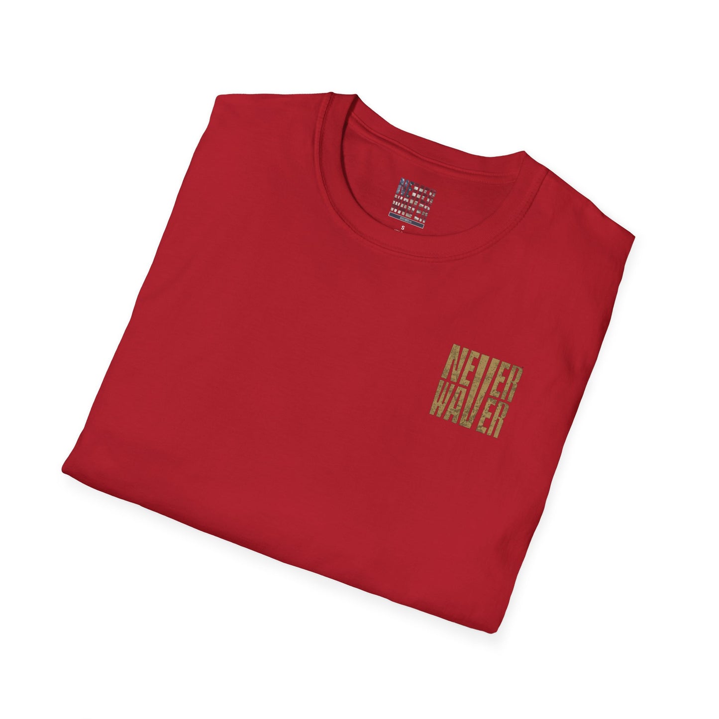 New Orleans Fans Never Waver Unisex Softstyle T-Shirt - Never Waver
